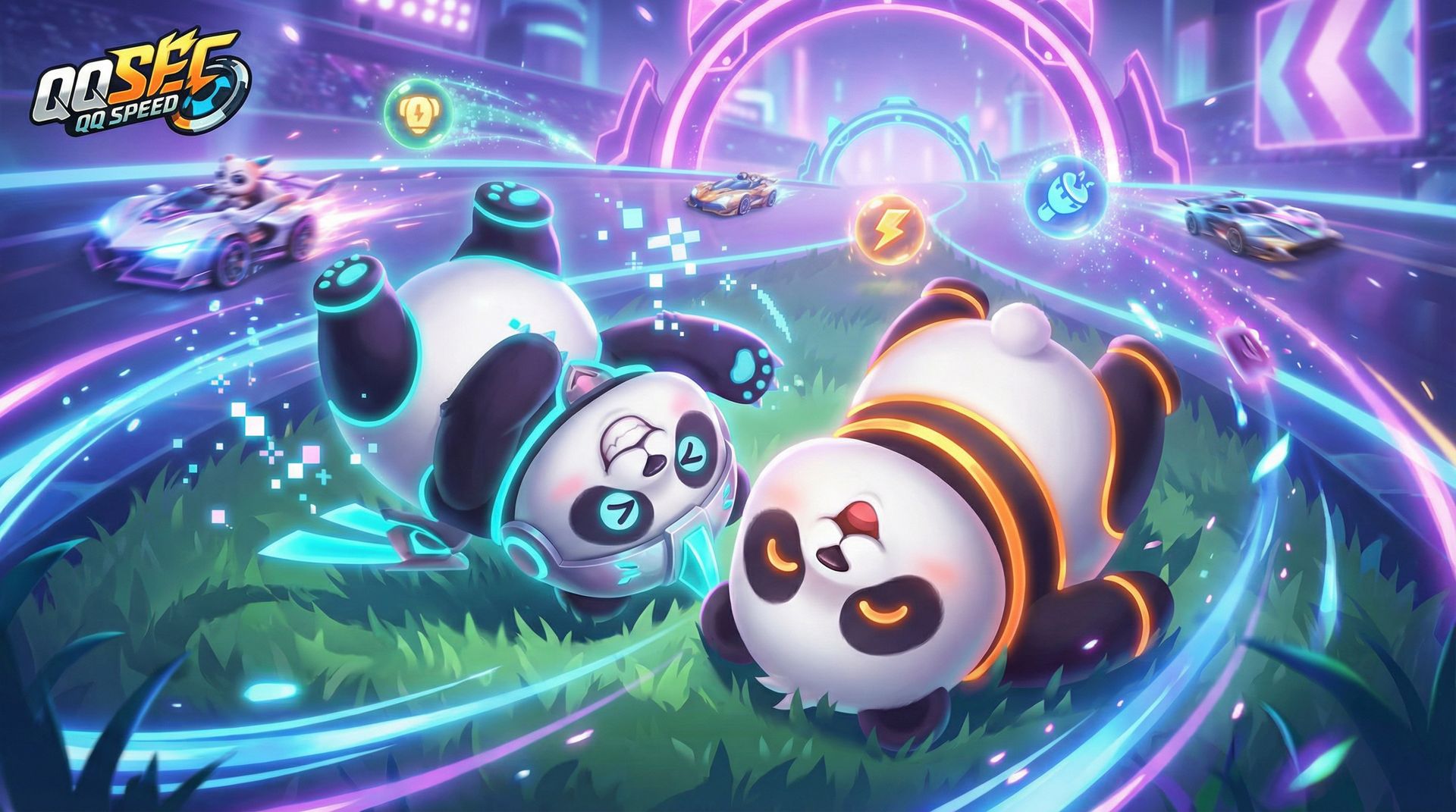 母狗熊猫与北极熊视频